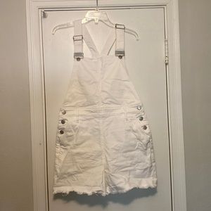 Loft short white overalls